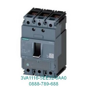 Cầu dao tự động dạng khối MCCB 3VA1 Siemens 3VA1116-5EE32-0AA0