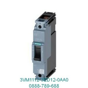 3VM1112-3ED12-0AA0 MCCB 125A 1P Icu=25kA tại 240V 1 cực In=125A bảo vệ quá tải Ir=125A bảo vệ ngắn mạch không điều chỉnh được Ii=10 x In