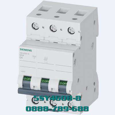 MCB 5SY4608-8 3+N-cực 8A 400 V 10kA