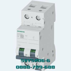 MCB 5SY5206-6 2 cực 06A 440 V DC 400 V AC 10kA