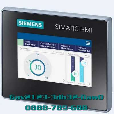 6AV2123-3DB32-0AW0 SIMATIC HMI MTP400 Bảng điều khiển cơ bản màn hình cảm ứng TFT màn hình rộng 4"