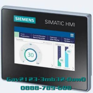 6AV2123-3MB32-0AW0 SIMATIC HMI MTP1200 Bảng điều khiển cơ bản màn hình cảm ứng TFT màn hình rộng 12"