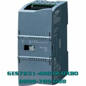 Mô-đun tương tự PLC S7-1200 6ES7231-4HD32-0XB0 SM 1231, 4 AI, +/-10 V, +/-5 V, +/-2,5 V hoặc 0-20 mA/4-20 mA, 12 bit+dấu (13 bit ADC)