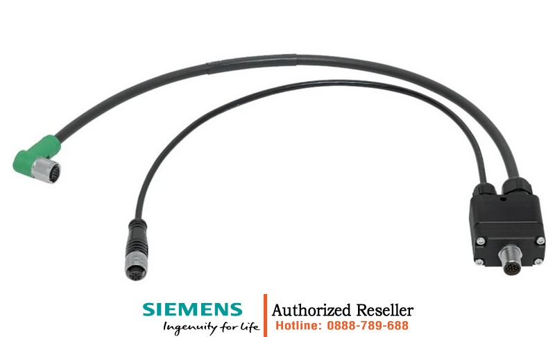 Cáp Dữ Liệu Power IO 6GF3500-8BA41 - 30m - Đầu Cắm M12 12 Chân - Tương Thích Thiết Bị MV540 6GF3500-8BA41