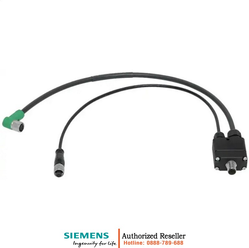 Dây Cáp Adapter 6GF3500-8BD10 - Kết Nối Đèn Vòng MV500/MV540, Cổng M12, Dài 25cm 6GF3500-8BD10