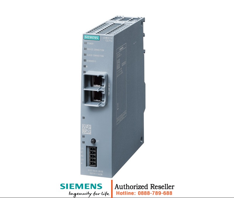 Gateway IoT SIMATIC CloudConnect 7 CC712 - Thiết Bị Kết Nối Cloud Cho PLC Siemens, Hỗ Trợ Đa Giao Thức S7, OPC UA, Modbus, MQTT - 6GK1411-1AC00 6GK1411-1AC00