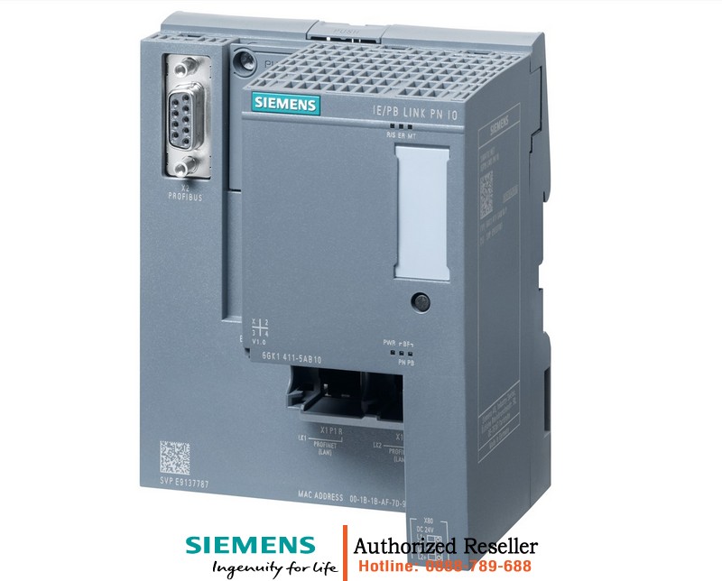 6GK1411-5AB10 Gateway Công Nghiệp Ethernet PROFINET IO sang PROFIBUS DP - Kết Nối Đa Giao Thức, Đồng Bộ Thời Gian Thực 6GK1411-5AB10