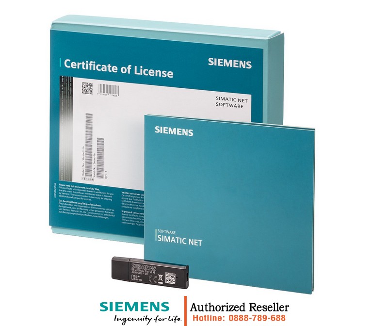 Phần mềm SIMATIC SOFTNET-IE S7 OPC Server License Float - Giao Tiếp An Toàn 6GK1704-0HB00-3AE0 6GK1704-0HB00-3AE0