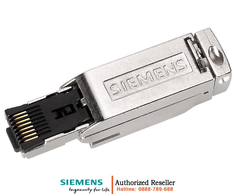 Đầu Nối RJ45 Công Nghiệp Siemens 6GK1901-1BB11-2AA0 - FastConnect, Vỏ Kim Loại Chắc Chắn, Kết Nối FC, Tương Thích Cáp IE FC TP 4x2 6GK1901-1BB11-2AA0