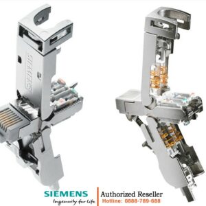 Đầu nối công nghiệp Ethernet RJ45 10G Siemens 6GK1901-1BB12-2AA0 - Cổng FastConnect CAT6A, vỏ kim loại bền bỉ