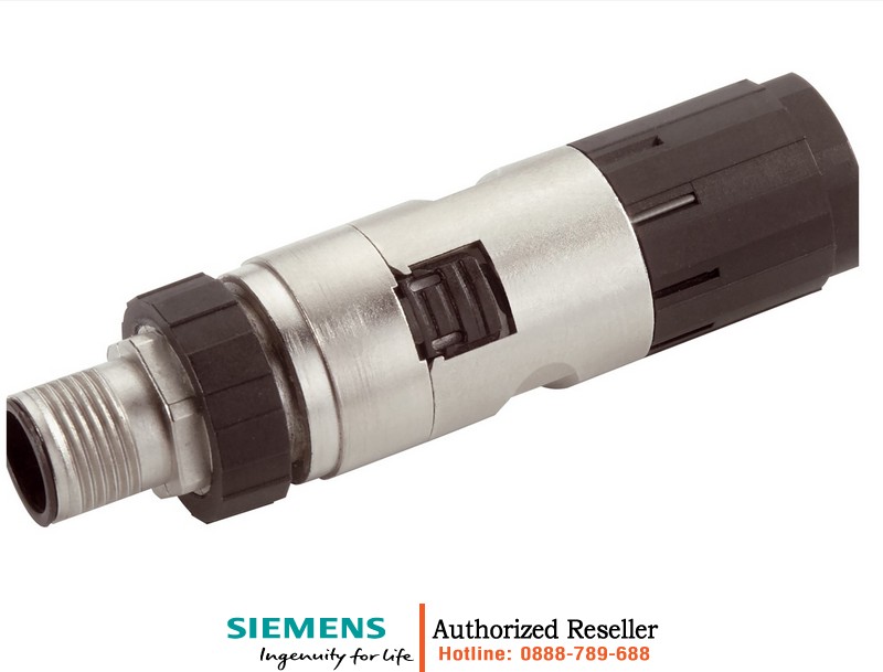 Đầu Nối PROFIBUS FC M12 6GK1905-0EA10-6AA0 - Vỏ Kim Loại Chắc Chắn, Cổng Cáp Trục, Tương Thích ET 200 PRO, B-Coded (1 Cái/Hộp) 6GK1905-0EA10-6AA0