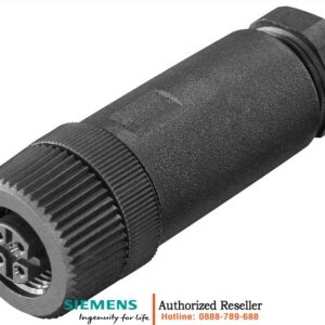 6GK1908-0DC10-6AA3 - Đầu Nối Tín Hiệu M12 PRO Cho SCALANCE X208 PRO - 5 Cực, Chuẩn B - Bộ 3 Cái - Siemens Chính Hãng