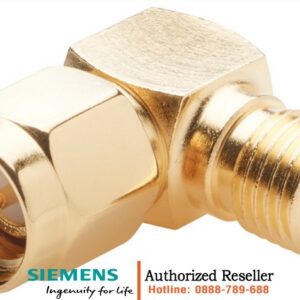 Đầu Nối Chuyển Đổi Góc 90 Độ SMA/SMA Đực/Cái - Phụ Kiện Cáp Mạng Chống Nhiễu 6GK5898-1CV00-4AA0 Chính Hãng