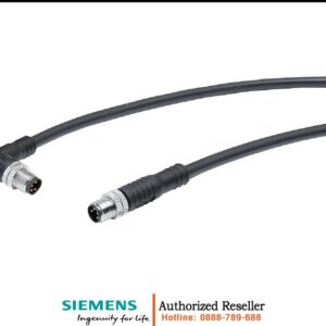 Dây Cáp Kết Nối Anten SIMATIC RF200/RF300 6GT2391-0AE60 - 0.6m, Đầu Nối M8 Thẳng/Góc, Chống Mài Mòn PUR