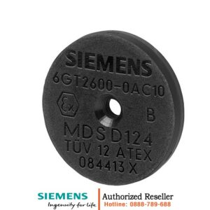 Thẻ Transponder MDS D124 6GT2600-0AC10 Chịu Nhiệt 180°C - Chip ISO 15693 ICODE SLI - Bộ Nhớ 112 Byte - Ứng Dụng RF200/RF300 - Đặt Tối Thiểu 20 Chiếc