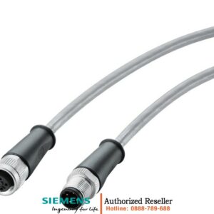 Cáp Nguồn Công Nghiệp M12 6XV1801-5AH10 - IP69, Kết Nối ET 200, Chính Hãng Siemens