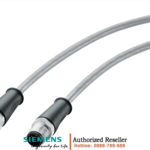Dây Cáp Kết Nối Nguồn Siemens 6XV1801-5AH50 - M12-180/IP69/5m - Lắp Sẵn Cho ET 200