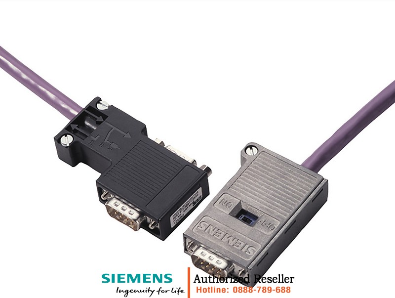 Cáp PROFIBUS 6XV1830-2AH50 5m - Có sẵn đầu nối D-sub 9 chân, trở kháng kết nối được 6XV1830-2AH50