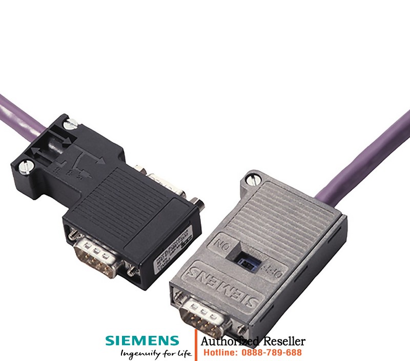 Dây Cáp PROFIBUS 6XV1830-2AN10 - D-sub 9 Chân, Có Sẵn Trở Kháng, Dài 10m 6XV1830-2AN10