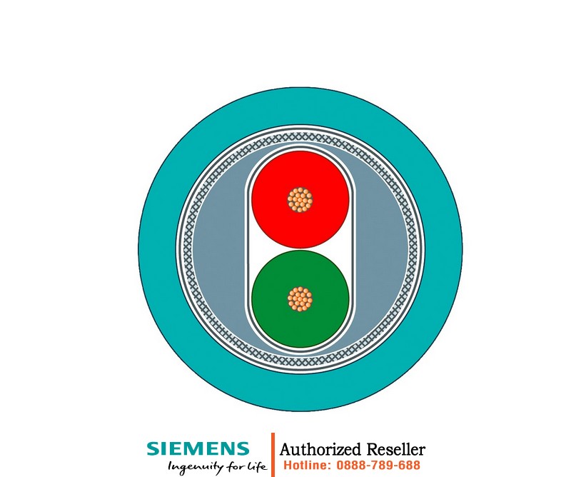 Dây Cáp Tín Hiệu PROFIBUS 6XV1830-3EH10 - Cáp Kéo Chống Nhiễu 2 Lõi | 10 Triệu Chu Kỳ Uốn | Gia Tốc 4m/s² | Bán Theo Mét 6XV1830-3EH10