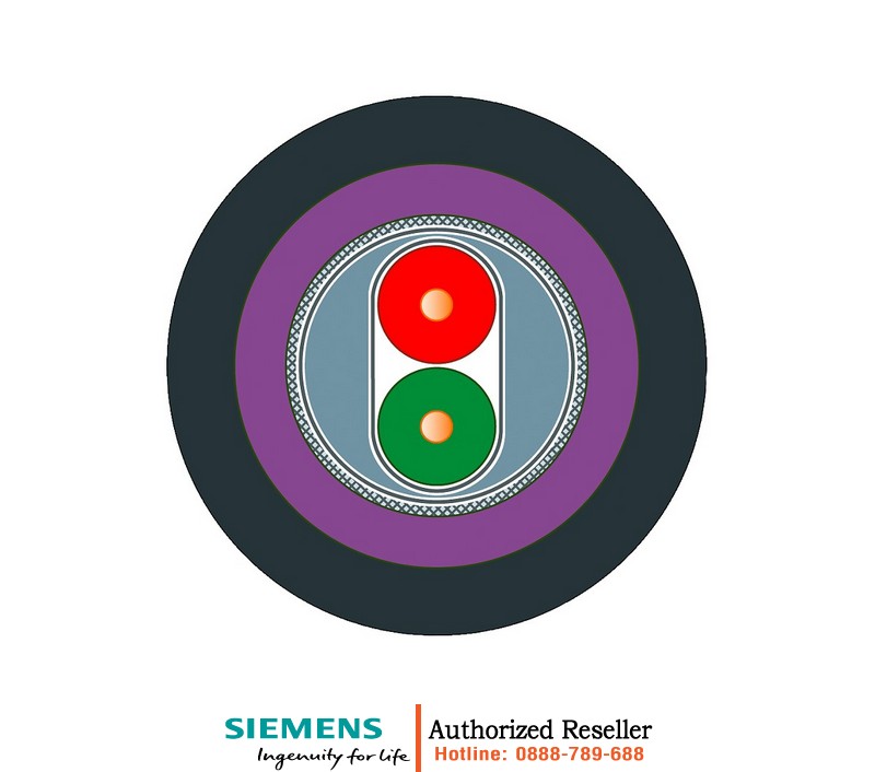 Cáp Chôn Ngầm PROFIBUS 6XV1830-3FH10 - 2 Lõi Có Giáp - Bán Theo Mét (Đặt Tối Thiểu 20m) 6XV1830-3FH10