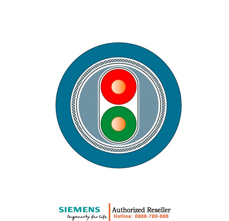Cáp PROFIBUS FC Process 6XV1830-5EH10 - Dây Ethernet-APL chống cháy nổ Ex, màu xanh, bán theo mét 6XV1830-5EH10