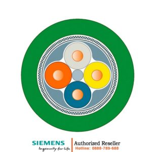 Cáp Mạng Công Nghiệp 6XV1840-2AU10 - Dây Cáp TP Ethernet FC Tiêu Chuẩn, Chống Nhiễu Cat5e, 1000m, Kết Nối IE FC RJ45 2x2, Đa Dụng