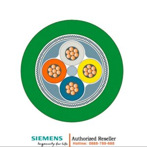 Dây Cáp Mạng Công Nghiệp 6XV1840-3AH10 - PROFINET Type C, Chống Nhiễu, Uốn Gập 4 Triệu Lần, Bán Theo Mét Cho Ứng Dụng Cable Carrier