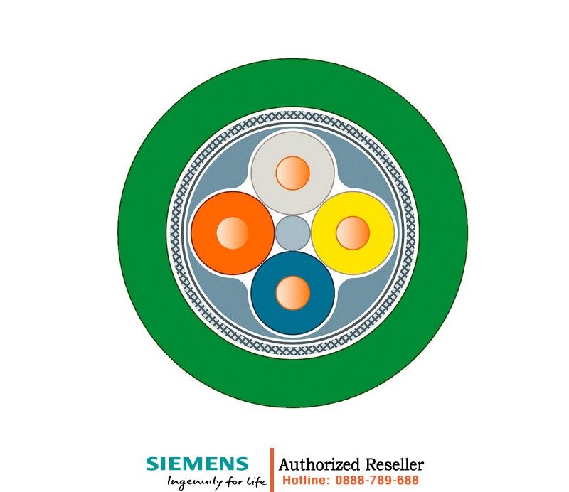 Cáp PROFINET 6XV1841-2A - Cáp Ethernet Công Nghiệp Cat5e Chống Nhiễu, Bán Theo Mét 6XV1841-2A