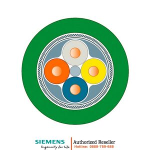 Cáp Mạng Công Nghiệp PROFINET 6XV1841-2B - Cáp Đồng Trục 4 Lõi Chống Nhiễu Cat5e, Vỏ TPU Dẻo, Bán Theo Mét