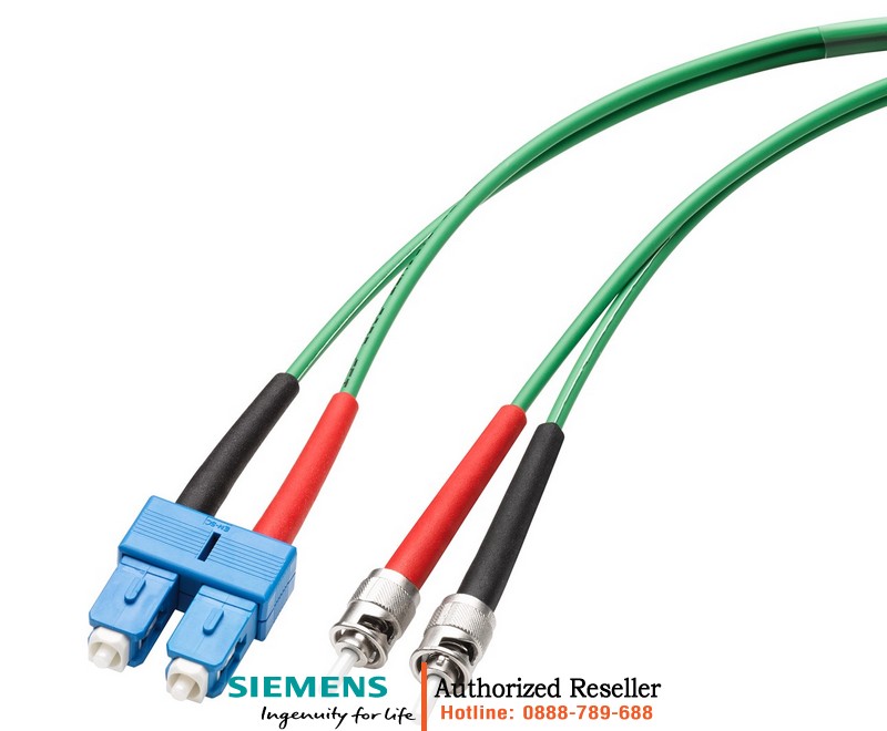 Cáp Quang 6XV1843-5EH10-0CB0 SC/BFOC 50/125 - 1.0m Lắp Ráp Sẵn Đầu Nối 6XV1843-5EH10-0CB0