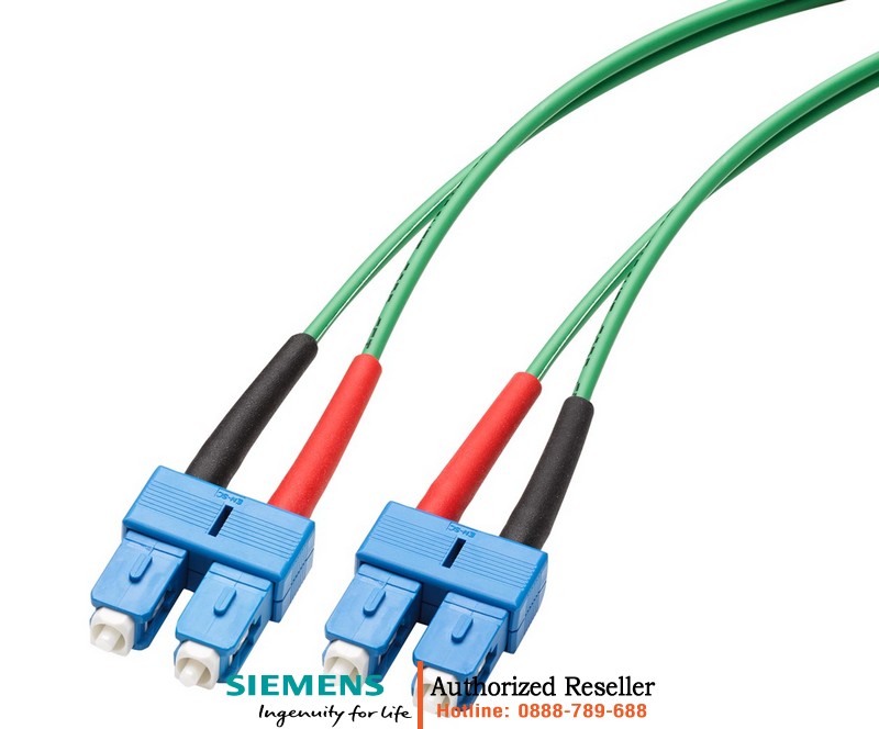 Cáp Quang Đa Mode SC/SC 50/125 1m - 6XV1843-5EH10-0CC0 - Lắp Sẵn Đầu Nối SC Duplex 6XV1843-5EH10-0CC0