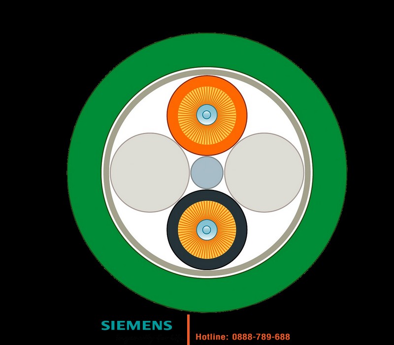 Cáp Quang 6XV1847-2A FC FO Tiêu Chuẩn - Chuẩn UL, Cắt Theo Mét (Đặt Tối Thiểu 20m) 6XV1847-2A