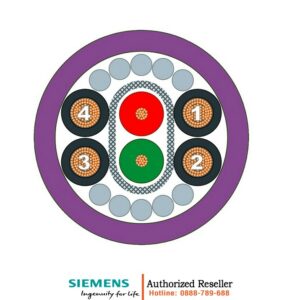 Cáp Lai PROFIBUS 6XV1860-3PN10 - Lắp Sẵn Đầu Nối, Chịu Kéo, Dài 10m