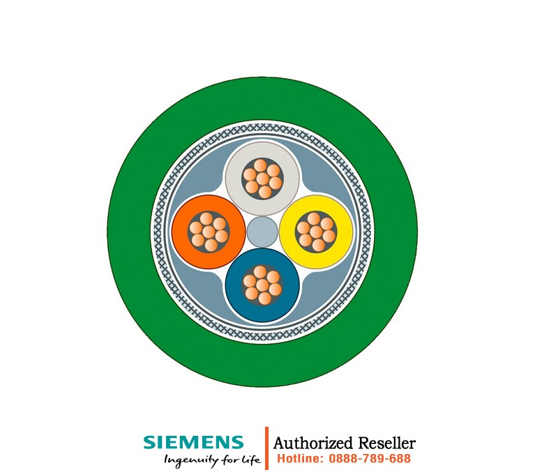 Dây Cáp PROFINET 6XV1870-2D - Cáp Chuyên Dụng 3 Triệu Chu Kỳ Uốn, Bán Theo Mét 6XV1870-2D