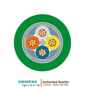 Cáp Mạng Siemens 6XV1871-2FU10 - Cáp Đồng Trục Chống Cháy FRNC, Cat5e, 4 Lõi, Cuộn 1000m
