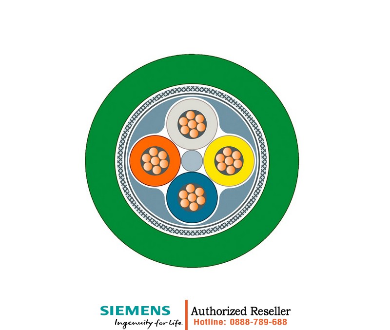 Dây Cáp Mạng PROFINET 6XV1871-2S - Cáp Festoon Chống Nhiễu 4 Lõi Cat5e, Chịu Uốn 5 Triệu Lần 6XV1871-2S