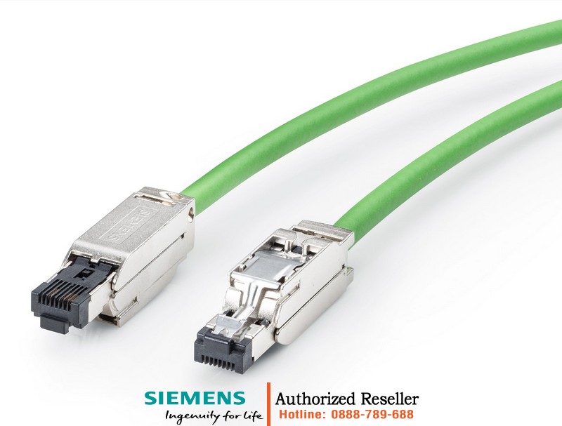 Dây Cáp Kết Nối Industrial Ethernet 6XV1871-5BH50 - IE FC RJ45 Plug 180, Chiều Dài 5m, Chuyên Dụng Cho PROFINET 6XV1871-5BH50