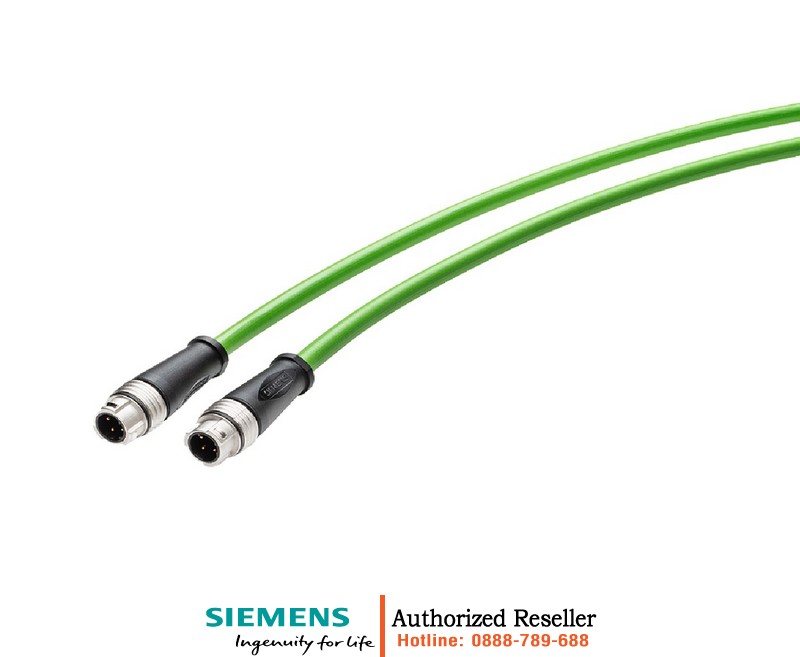 Dây Cáp Kết Nối IE 6XV1871-8AE50 M12 Push-Pull 0.5m Cho ET200SP - Có Sẵn 6XV1871-8AE50