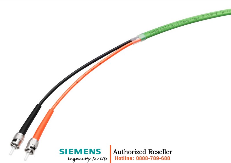 Cáp Quang FO Trailing Cable GP 50/125 - 6XV1873-3DN10 - 10m - Có Sẵn Đầu Nối 2x2 BFOC 6XV1873-3DN10