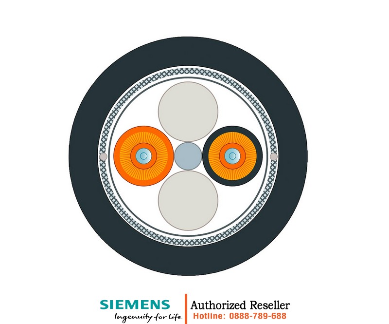 Cáp Quang Chống Nhiễu 6XV1873-3GT20 - FO 50/125 - Đầu Nối BFOC 2x2 - Dài 200m 6XV1873-3GT20