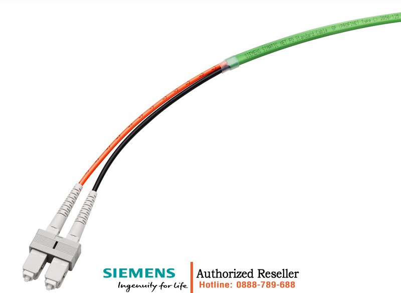 Cáp Quang 6XV1873-6AN50 FO Standard 50/125 - 2x2 SC Connector - Lắp Đặt Nhanh - 50m 6XV1873-6AN50