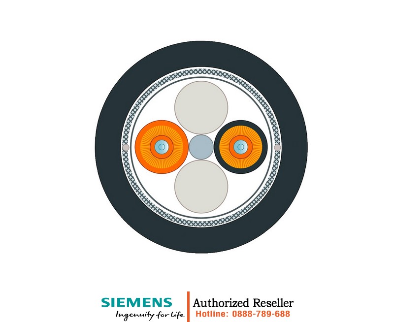 Cáp Quang Chống Sét 6XV1873-6GT10 FO 50/125 - Cáp Lắp Sẵn 2x2 SC, Dài 100m 6XV1873-6GT10
