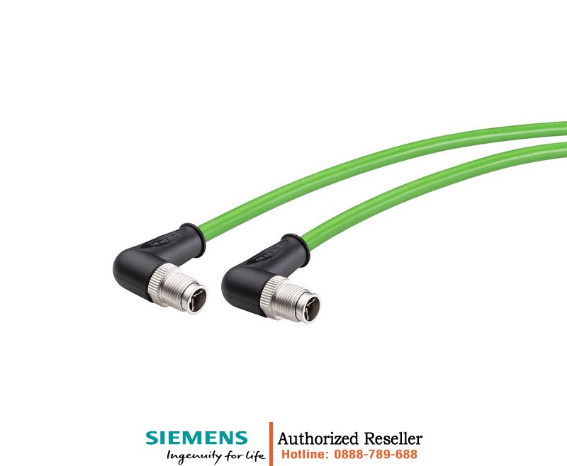Cáp Mạng IE TP Cord 6XV1878-5GH30 - Đầu Nối M12 X-Coded 90 Độ, Dài 3.0m 6XV1878-5GH30