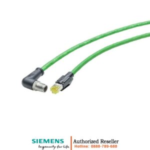 Cáp Mạng Công Nghiệp IE Flex 5m - 6XV1878-5TH50 - Đầu M12 X-Coded & RJ45