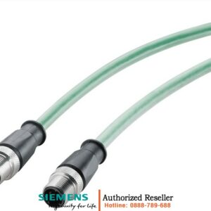 Cáp Kết Nối IE Robust 6XV1881-5AH10 - M12-180/M12-180, IP69, Cắm Sẵn, Chống Nước, 1m