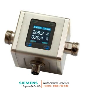 Đồng hồ đo lưu lượng điện từ SITRANS FM100 7ME6010-1CA03 ren G1/2, đo lưu lượng và nhiệt độ chất lỏng 0.04-10 l/min cho công nghiệp OEM và định lượng