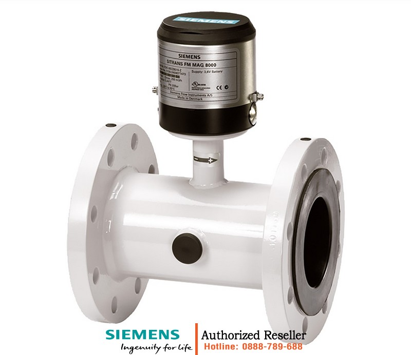 Đồng hồ đo lưu lượng điện từ dùng pin SITRANS FM MAG 8000 CT 7ME6820-2YC06-1AB0 - Đo nước & chuyển giao thương mại 7ME6820-2YC06-1AB0
