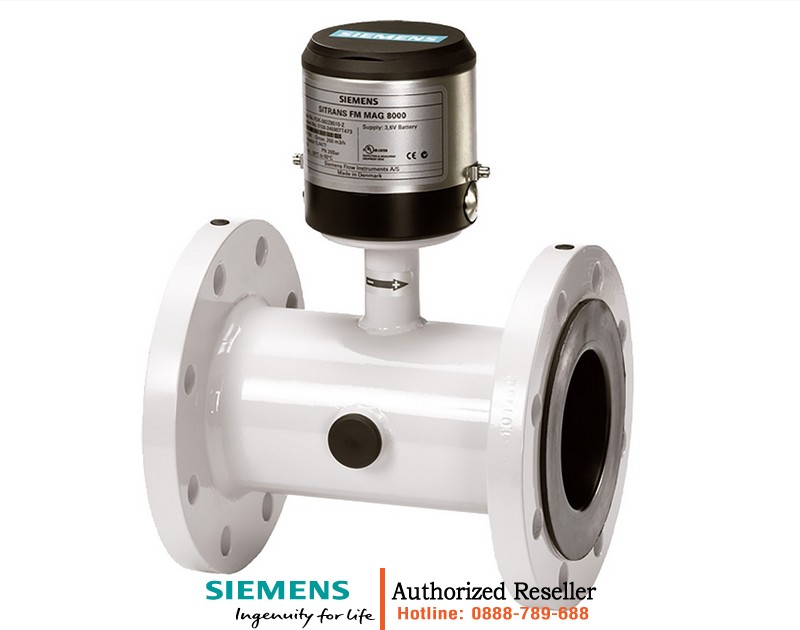 Đồng hồ đo lưu lượng điện từ chạy pin SITRANS FM MAG 8000 CT - 7ME6820-3TC06-1AB0 - Chuẩn chuyển giao thương mại, kết nối Modbus RTU 7ME6820-3TC06-1AB0