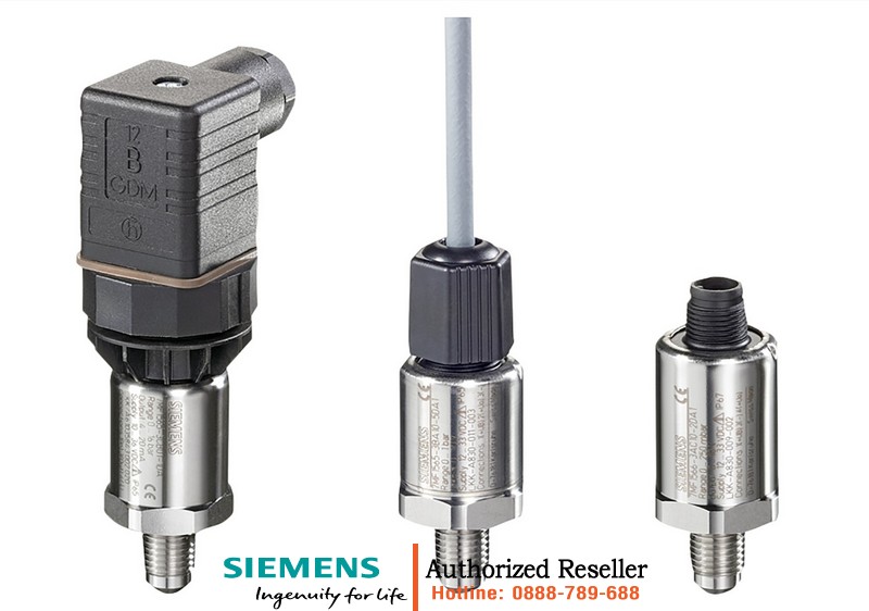 Cảm biến áp suất Siemens SITRANS P210 7MF1566-3AA00-1AA1 | Dải đo 0-100mbar | Output 4-20mA | Kết nối G1/2